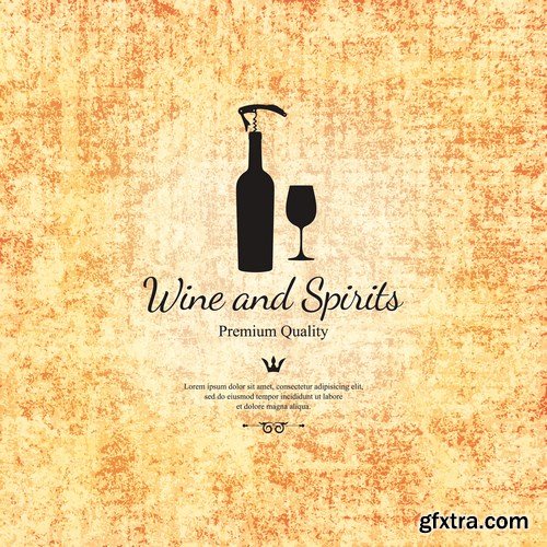 Logos and Labels for Wines - 26xEPS