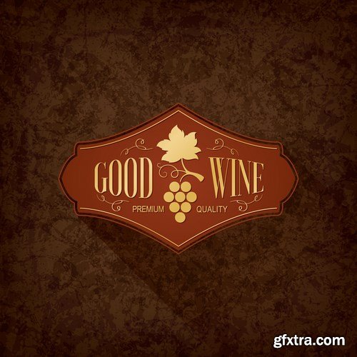 Logos and Labels for Wines - 26xEPS