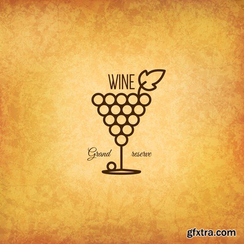 Logos and Labels for Wines - 26xEPS