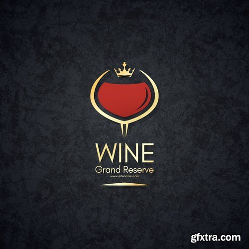 Logos and Labels for Wines - 26xEPS