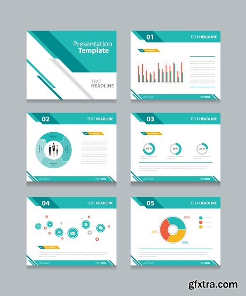 Corporate Presentation & Polygon Infographic 2 - 20xEPS