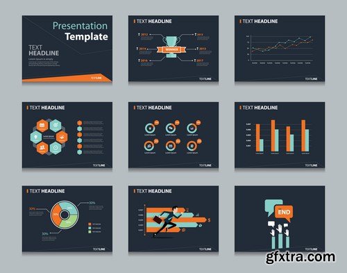 Corporate Presentation & Polygon Infographic 2 - 20xEPS