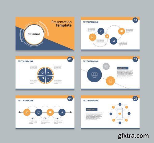 Corporate Presentation & Polygon Infographic 2 - 20xEPS