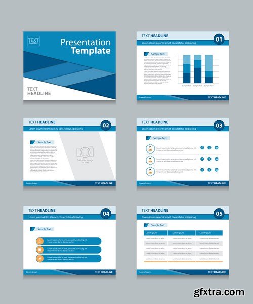 Corporate Presentation & Polygon Infographic 2 - 20xEPS