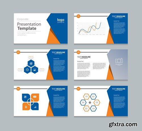 Corporate Presentation & Polygon Infographic 2 - 20xEPS