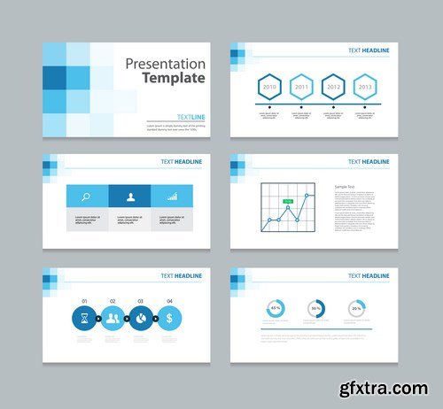 Corporate Presentation & Polygon Infographic 2 - 20xEPS