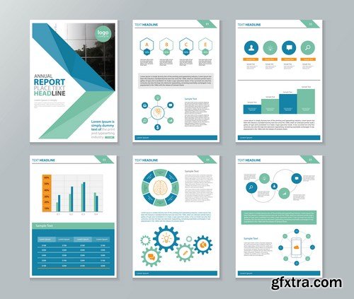 Corporate Presentation & Polygon Infographic 2 - 20xEPS