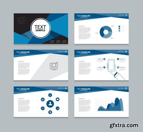 Corporate Presentation & Polygon Infographic 2 - 20xEPS