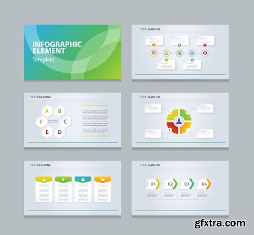 Corporate Presentation & Polygon Infographic 2 - 20xEPS