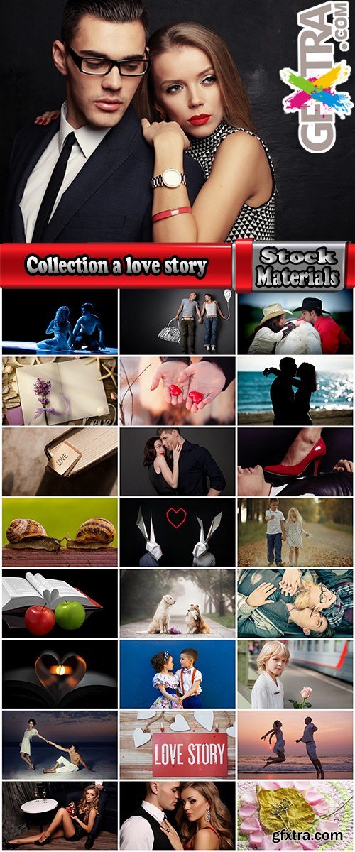 Collection a love story couple people man woman boy girl conceptual illustration 25 HQ Jpeg