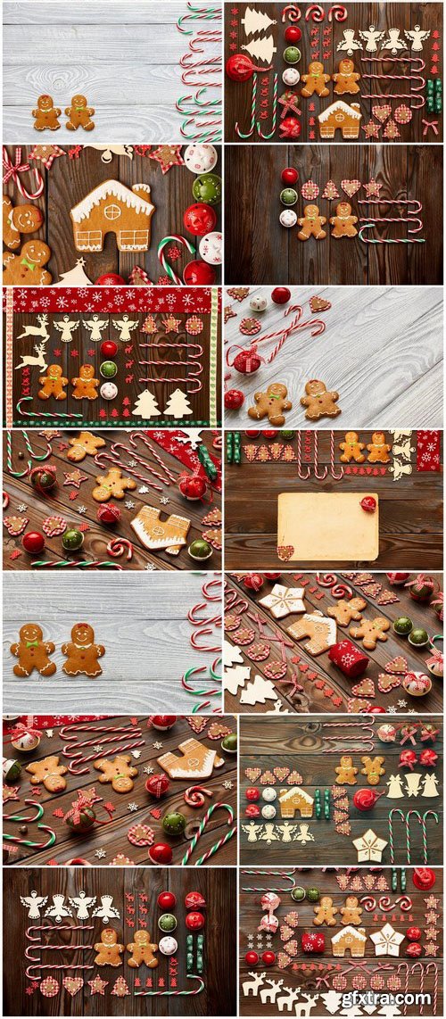 Christmas Sweets & Decorations 2 - 26xUHQ JPEG Photo Stock