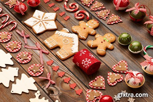 Christmas Sweets & Decorations 2 - 26xUHQ JPEG Photo Stock