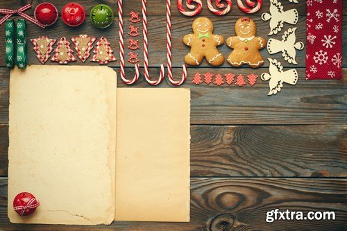 Christmas Sweets & Decorations 2 - 26xUHQ JPEG Photo Stock