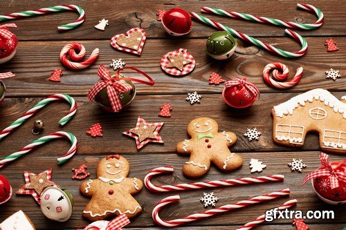 Christmas Sweets & Decorations 2 - 26xUHQ JPEG Photo Stock