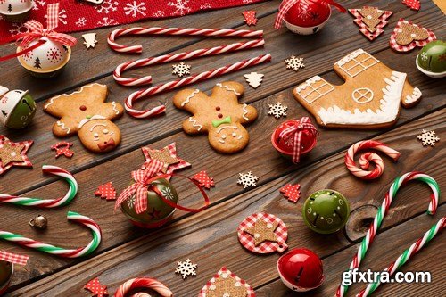 Christmas Sweets & Decorations 2 - 26xUHQ JPEG Photo Stock