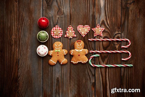 Christmas Sweets & Decorations 2 - 26xUHQ JPEG Photo Stock