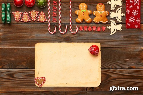 Christmas Sweets & Decorations 2 - 26xUHQ JPEG Photo Stock