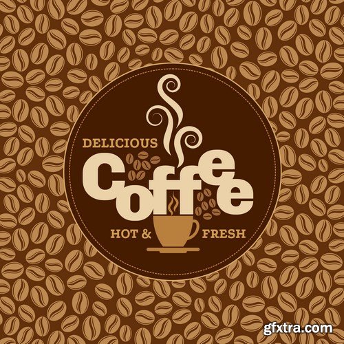 Coffee Design Template - 9 EPS