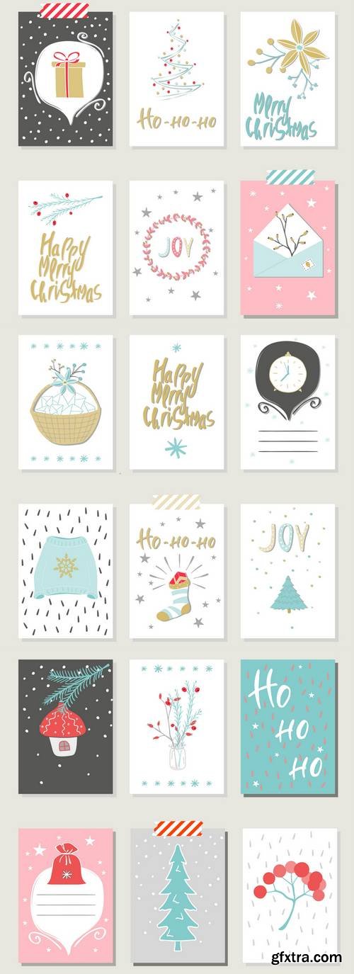 Collection of Christmas Card Templates