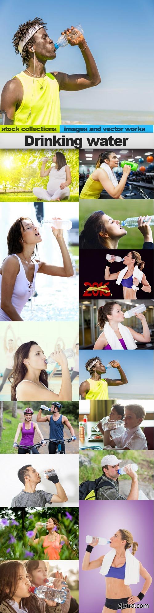 Drinking water, 15 x UHQ JPEG