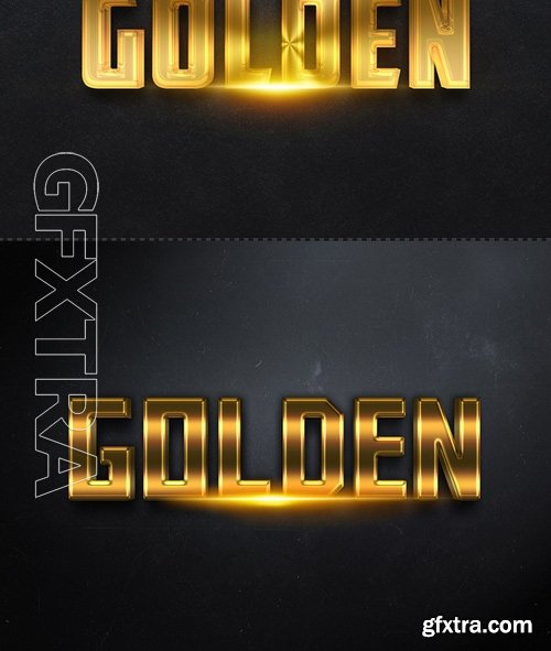 GraphicRiver - 3D Gold Text Effects 15727111