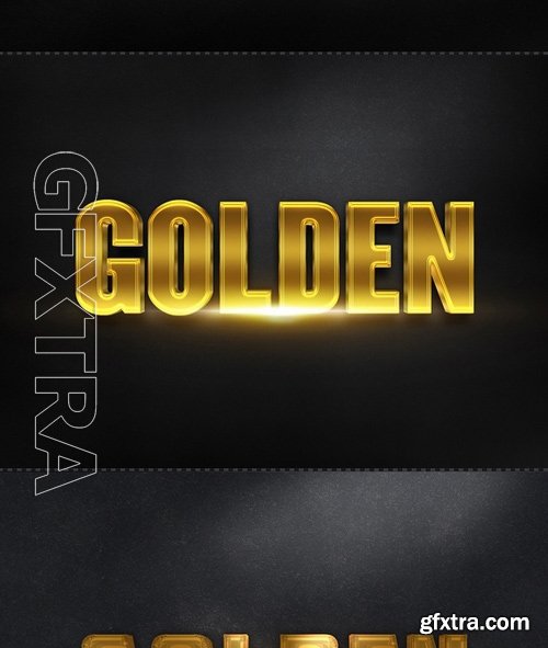 GraphicRiver - 3D Gold Text Effects 15727111