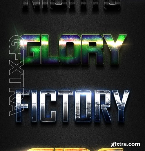 GraphicRiver - 3D Photoshop Text Effects Vol2 16546495