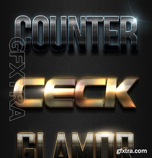 GraphicRiver - 3D Photoshop Text Effects Vol3 16562410