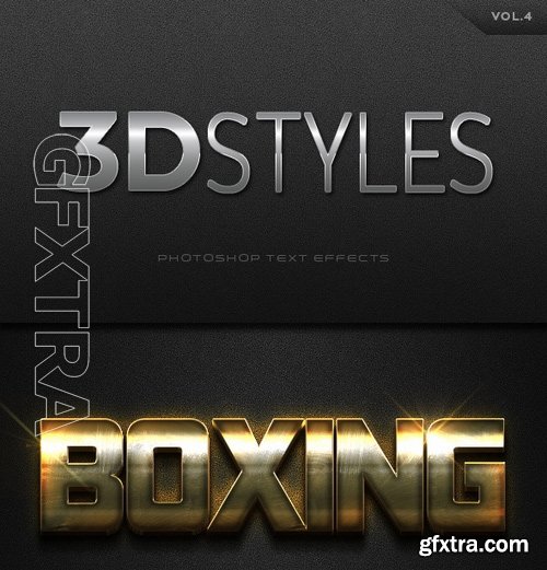 GraphicRiver - 3D Photoshop Text Effects Vol4 16569019