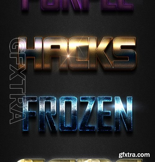 GraphicRiver - 3D Photoshop Text Effects Vol5 16578340