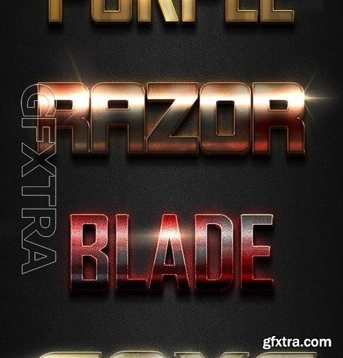 GraphicRiver - 3D Photoshop Text Effects Vol6 16594579