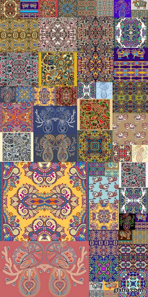 Ethnic seamless background,pattern