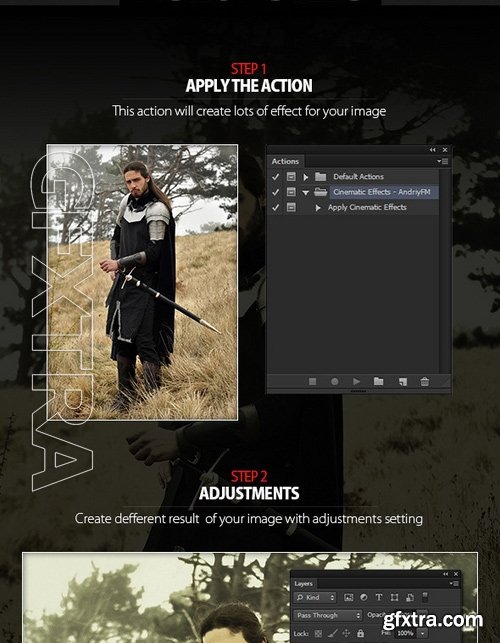 GraphicRiver - Cinematic Effect Actions 12319639