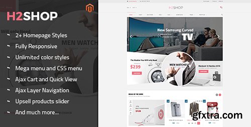 ThemeForest - H2Shop v1.0.0 - Multipurpose Responsive Magento Theme - 13311686