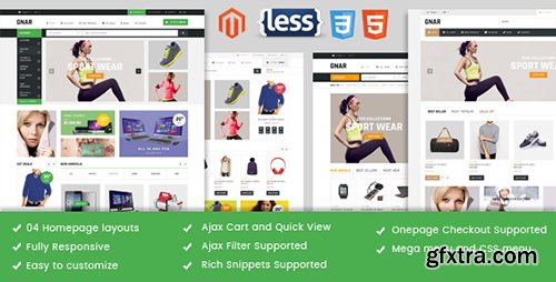 ThemeForest - Gnar v1.0.0 - Responsive Magento Theme - 11090431