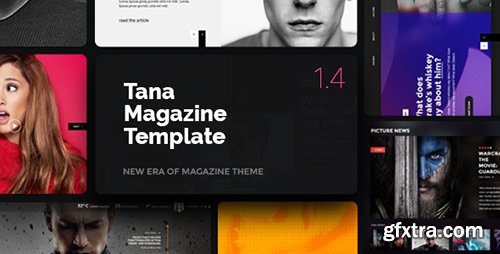 ThemeForest - Magazine Tana v1.4.1 - News, Music, Movie, Blog, Fashion Template - 16207440