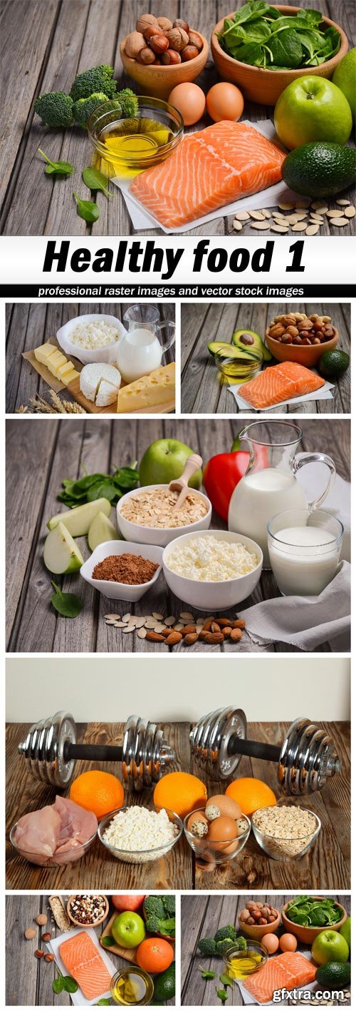 Healthy food 1 - 6 UHQ JPEG