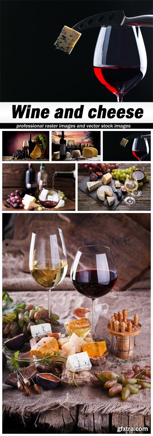 Wine and cheese - 6 UHQ JPEG