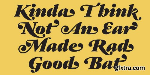 Gastromond Font Family - 2 Fonts