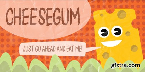 Cheesegum Font