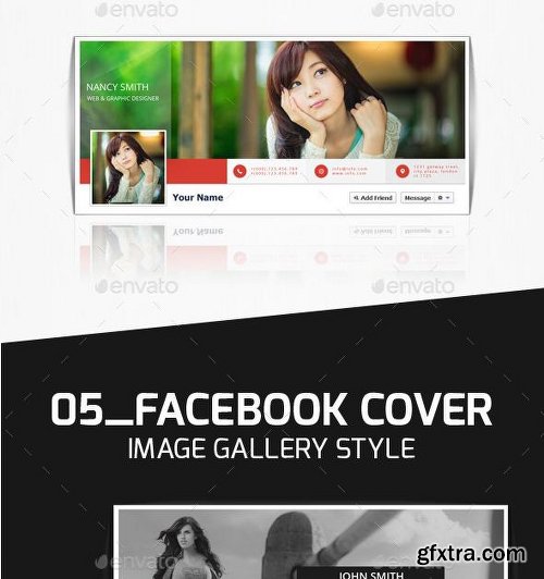 GraphicRiver 16 Style Facebook Cover Templates 10336526