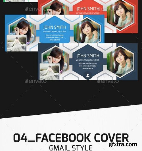 GraphicRiver 16 Style Facebook Cover Templates 10336526