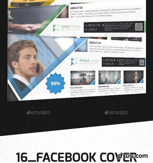 GraphicRiver 16 Style Facebook Cover Templates 10336526