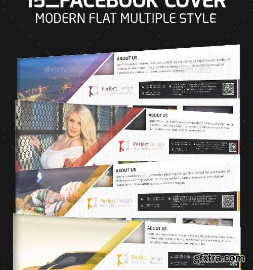 GraphicRiver 16 Style Facebook Cover Templates 10336526