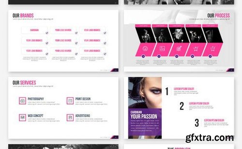 GraphicRiver Fashion Powerpoint Presentation 10436329