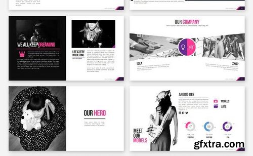 GraphicRiver Fashion Powerpoint Presentation 10436329