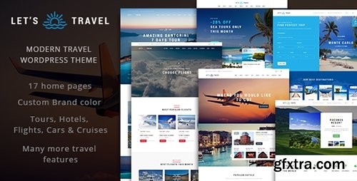 ThemeForest - Let's Travel v1.2.1 - Complete Travel Booking Theme - 14574199