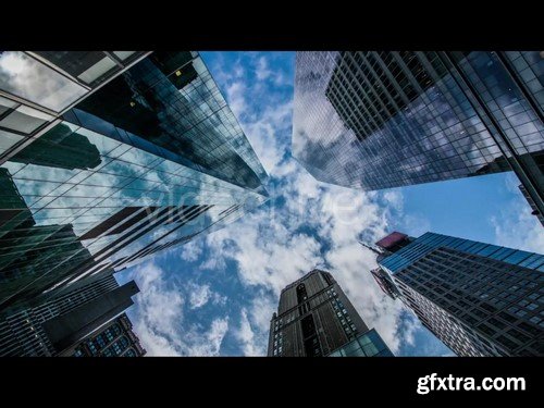 Skyscrapers in New York City - Stock Video Footage