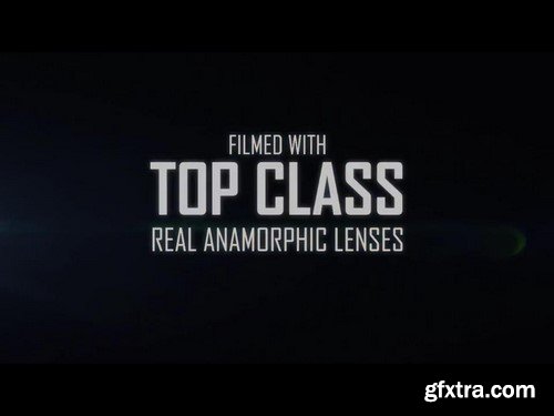 Anamorphic Lens Flare & Light Transitions Bundle V2 - Stock Video Footage