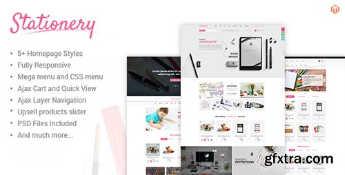 ThemeForest - Stationery v1.0.0 - Responsive Magento Theme - 12785042